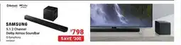Visions Electronics SAMSUNG 5.1.2 Channel Dolby Atmos Soundbar offer