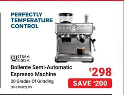 Visions Electronics Bollente Semi-Automatic Espresso Machine offer