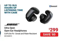 Visions Electronics BOSE Ultra Open Open Ear Headphones offer