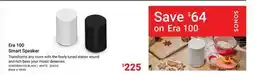 Visions Electronics SONOS Era 100 Smart Speaker offer
