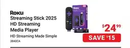 Visions Electronics Roku Streaming Stick 2025 HD Streaming Media Player offer