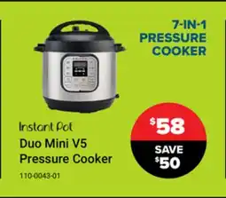 Visions Electronics Instant Pot Duo Mini V5 Pressure Cooker offer