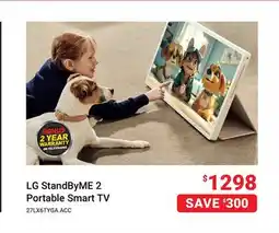 Visions Electronics LG StandByME 2 Portable Smart TV offer
