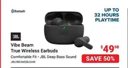 Visions Electronics Vibe Beam True Wireless Earbuds offer