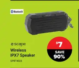 Visions Electronics e scape Wireless IPX7 Speaker offer