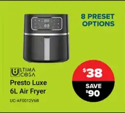 Visions Electronics Presto Luxe 6L Air Fryer offer