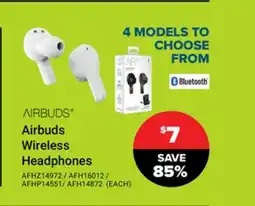 Visions Electronics AIRBUDS Airbuds Wireless Headphones offer