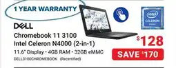 Visions Electronics Chromebook 11 3100 Intel Celeron N4000 (2-in-1) offer