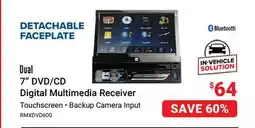 Visions Electronics 7 DVD/CD Digital Multimedia Receiver offer