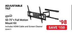 Visions Electronics SOUNDSTAGE 50-75+ Full Motion Mount Kit offer