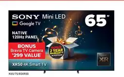 Visions Electronics 65 XR50 4K Smart TV offer