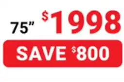 Visions Electronics Sony Mini LED 75 Google TV offer