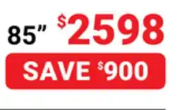 Visions Electronics SONY 65 SONY Mini LED NATIVE 120Hz PANEL offer