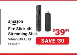 Visions Electronics amazon Fire Stick 4K Streaming Stick offer