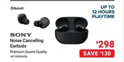 Visions Electronics SONY Noise Cancelling Earbuds offer