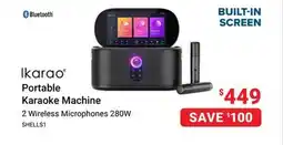 Visions Electronics Ikarao Portable Karaoke Machine offer