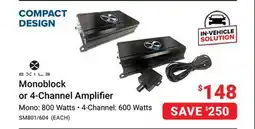 Visions Electronics Exile Monoblock or 4-Channel Amplifier offer