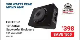 Visions Electronics NERTZ 10 Active Subwoofer Enclosure offer