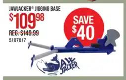 Cabela's JAWJACKER JIGGING BASE offer