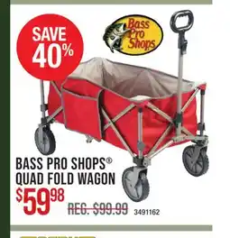 Cabela's BASS PRO SHOPS QUAD FOLD WAGON offer