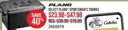 Cabela's SELECT PLANO SPORTSMAN'S TRUNKS offer