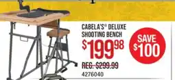 Cabela's CABELA'S DELUXE SHOOTING BENCH offer