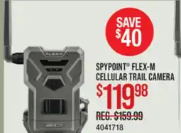 Cabela's SPYPOINT FLEX-M CELLULAR TRAIL CAMERA offer