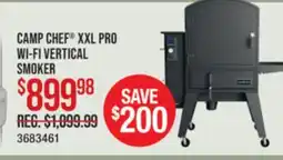 Cabela's CAMP CHEF XXL PRO WI-FI VERTICAL SMOKER offer