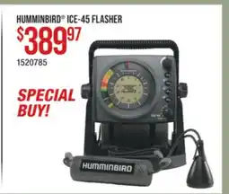 Cabela's HUMMINBIRD ICE-45 FLASHER offer