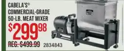 Cabela's CABELA'S COMMERCIAL-GRADE 50-LB. MEAT MIXER offer
