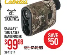 Cabela's CABELA'S 1200 LASER RANGEFINDER offer