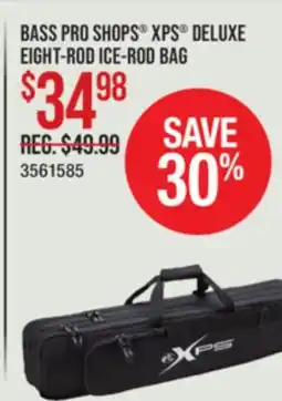 Cabela's BASS PRO SHOPS XPS DELUXE EIGHT-ROD ICE-ROD BAG offer