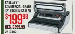 Cabela's CABELA'S COMMERCIAL-GRADE 12 VACUUM SEALER offer