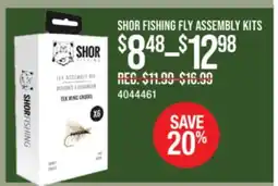 Cabela's SHOR FISHING FLY ASSEMBLY KITS offer