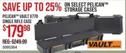 Cabela's PELICAN VAULT V770 SINGLE RIFLE CASE offer