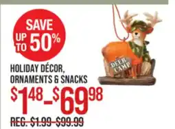 Cabela's HOLIDAY DÉCOR, ORNAMENTS & SNACKS offer