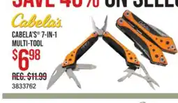 Cabela's CABELA'S 7-IN-1 MULTI-TOOL offer