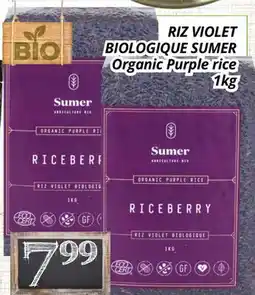 Supermarché PA RIZ VIOLET BIOLOGIQUE SUMER | Organic Purple rice offer