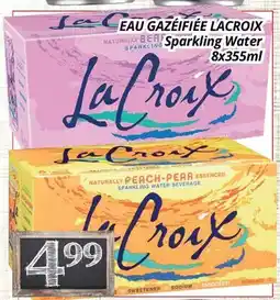Supermarché PA EAU GAZÉIFIÉE LACROIX | Sparkling Water offer