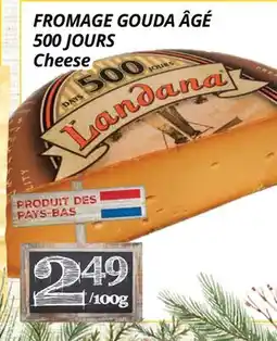 Supermarché PA FROMAGE GOUDA ÂGÉ 500 JOURS | Cheese offer