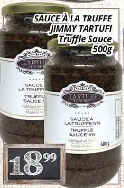 Supermarché PA SAUCE À LA TRUFFE JIMMY TARTUFI | Truffle Sauce offer