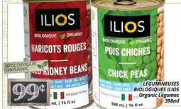Supermarché PA LÉGUMINEUSES BIOLOGIQUES ILIOS | Organic Legumes offer