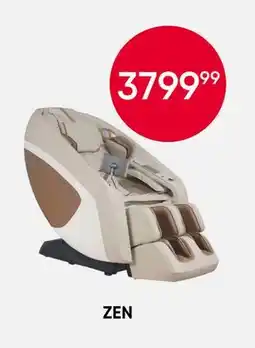 Meubles RD Zen - Massage Chair with Touchscreen - 4D offer
