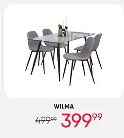Meubles RD Wilma - Dining Table with 4 Chairs offer