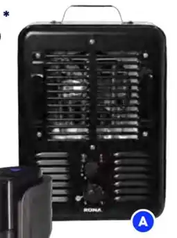 RONA RONA Portable Heaters 16, 2 heat settings offer