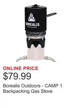 Costco Borealis Outdoors - CAMP 1 Backpacking Gas Stove offer