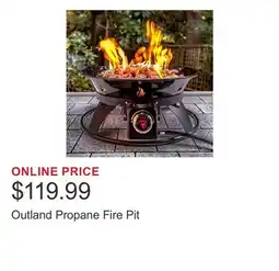 Costco Outland Propane Fire Pit offer
