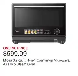 Costco Midea 0.9 cu. ft. 4-in-1 Countertop Microwave, Air Fry & Steam Oven offer