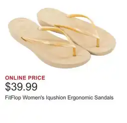 Costco FitFlop Women's Iqushion Ergonomic Sandals offer