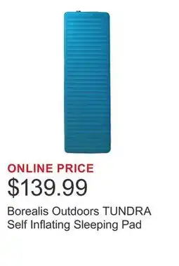 Costco Borealis Outdoors TUNDRA Self Inflating Sleeping Pad offer